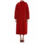 Moschino Red Sequined Long Coat