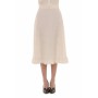 Moschino Embroidered Midi Skirt Cream