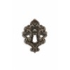 Moschino Ornate Brass Statement Ring