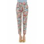 Moschino Floral Print Cropped Trousers Blue
