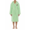 Moschino Mickey Mouse Green Hooded Bathrobe