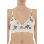 Moschino Teddy Bear Print Bralette White