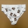 Moschino Teddy Bear Print Brief White