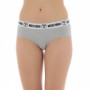 Moschino Logo Waistband Brief Gray