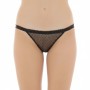 Moschino Black Mesh Dotted Brief Panties