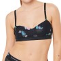 Moschino Butterfly Print Bra Multi Black