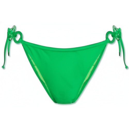 Moschino Tie-Side Bikini Bottom Green
