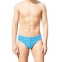 Moschino Teddy Bear Print Swim Brief Blue
