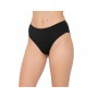 Moschino High Waisted Bikini Bottom Black