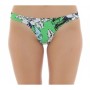 Moschino Green Floral Print Bikini Bottom