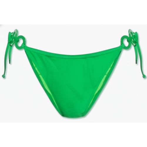 Moschino Green String Bikini Bottom