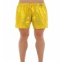 Moschino Metallic Yellow Swim Shorts Gold
