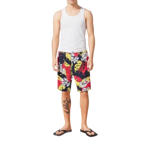Moschino Tropical Floral Swim Shorts Black