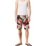 Moschino Tropical Floral Swim Shorts Black