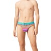 Moschino Rainbow Stripe Swim Briefs Multicolor