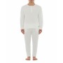 Moschino White Pajama Set Long Sleeve