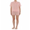 Moschino Pink Button-Up Pajama Set