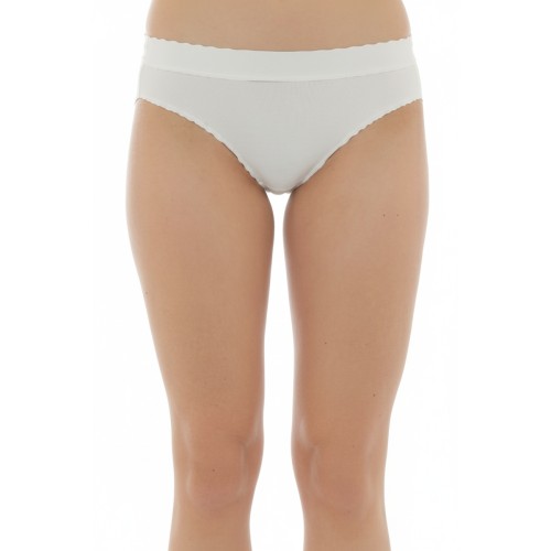 Moschino White Cotton Brief Underwear