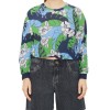 Moschino Tropical Floral Crewneck Sweatshirt Multicolor