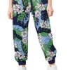 Moschino Tropical Floral Jogger Pants Navy