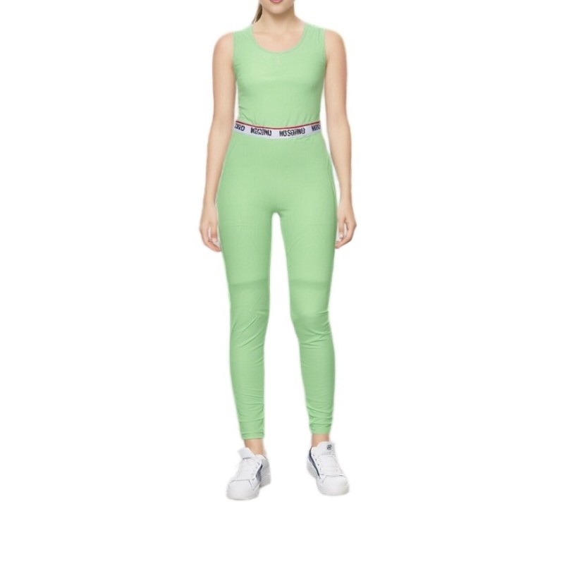 Moschino Green Athletic Jumpsuit