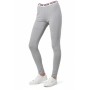 Moschino Grey Logo Waistband Leggings