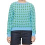 Moschino Teddy Bear Print Crewneck Sweatshirt Blue