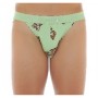 Moschino Green Dog Print Brief