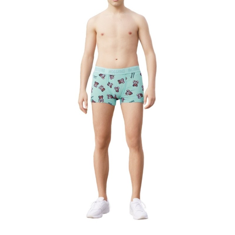 Moschino Teddy Bear Print Boxer Multi Green