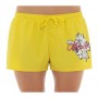 Moschino Yellow Floral Print Swim Shorts