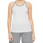 Moschino Ribbed Tank Top White