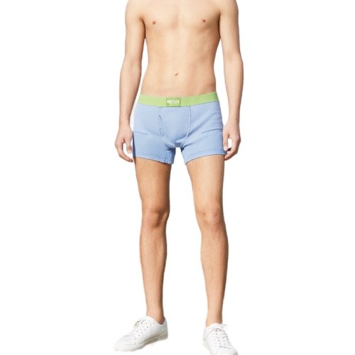 Moschino Cotton Boxer Shorts Light Blue