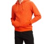 Moschino Orange Zip-Up Hoodie Sweatshirt