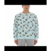 Moschino Teddy Bear Print Crewneck Sweatshirt Blue