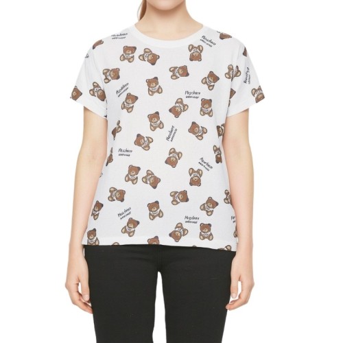 Moschino Teddy Bear Print T-shirt White