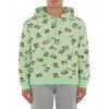 Moschino Teddy Bear Print Hoodie Green