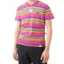 Moschino Multicolor Striped V-Neck T-Shirt