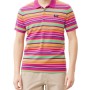 Moschino Rainbow Striped Polo Shirt Multicolor