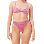 Moschino Pink Paisley Print Bikini Set
