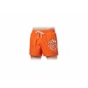 Moschino Orange Paisley Swim Shorts