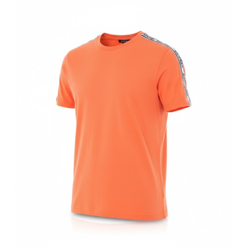 Moschino Orange T-shirt Tape Sleeves