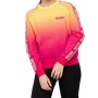 Moschino Ombre Gradient Sweatshirt Pink Yellow