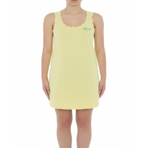 Moschino Yellow Tank Dress Sleeveless