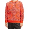 Moschino Paisley Bandana Print Sweatshirt Orange