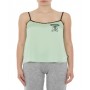Moschino Logo Cami Tank Top Mint Green