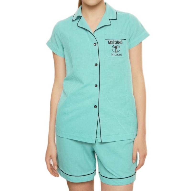 Moschino Milano Mint Pajama Set