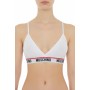 Moschino Triangle Bra White