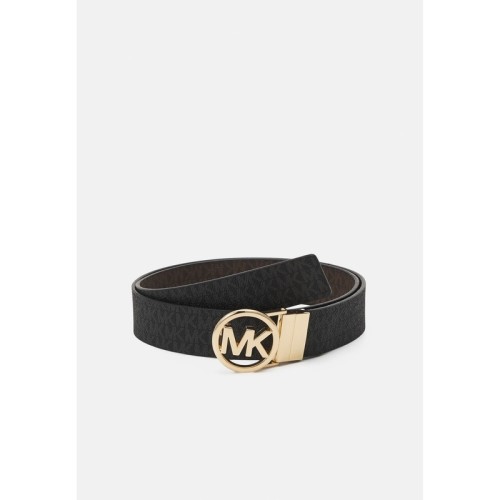 Michael Kors Black Logo Reversible Belt