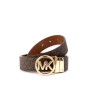 Michael Kors Reversible Logo Belt Brown