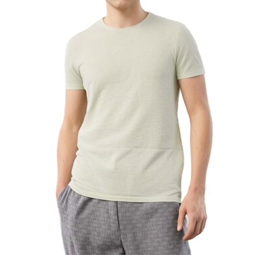 Moschino Cotton Crew Neck T-shirt Yellow